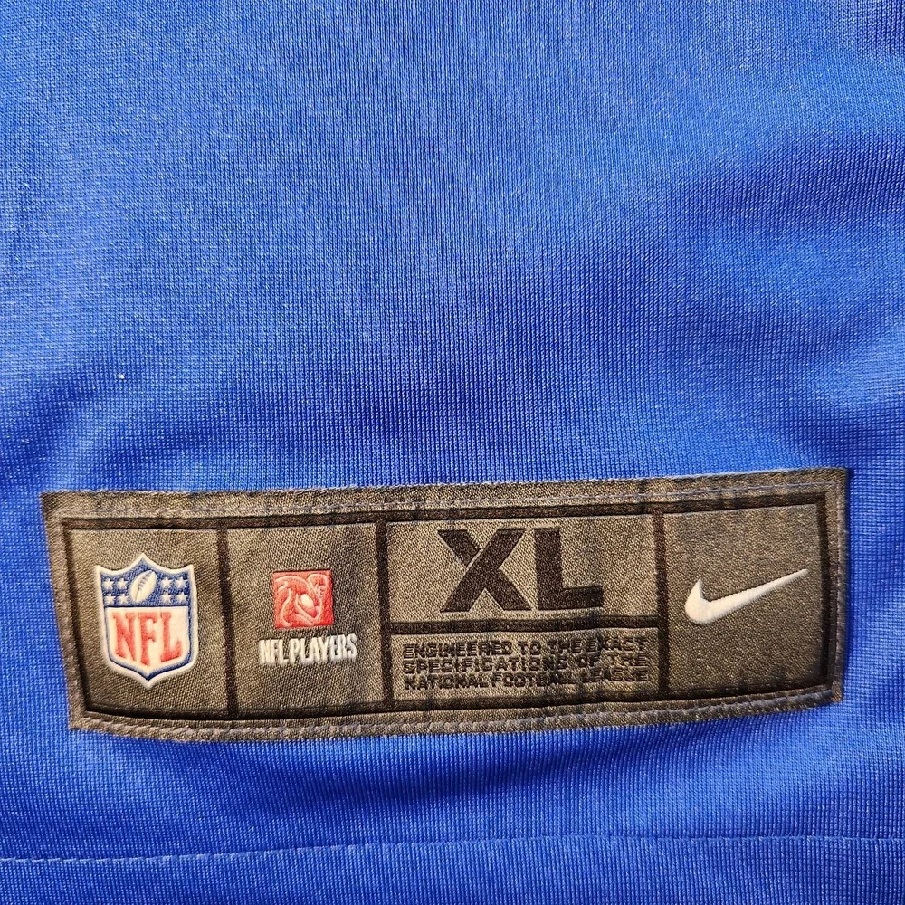 Los Angeles Rams Jersey Mens XL Blue‎ NFL Football Robinson II 1 Nike On Field